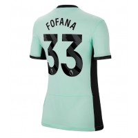 Chelsea Wesley Fofana #33 Tredje Tröja Kvinnor 2023-24 Korta ärmar